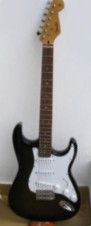 2005 Black Burst Custom Stratocaster